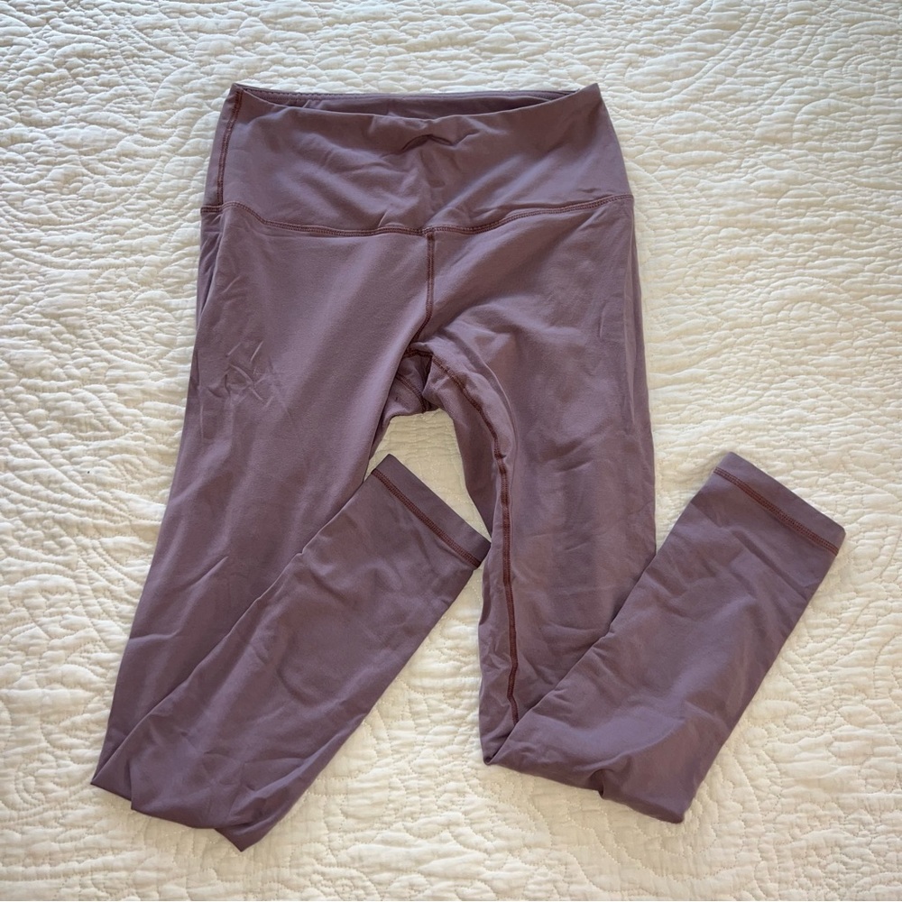 Purple leggings